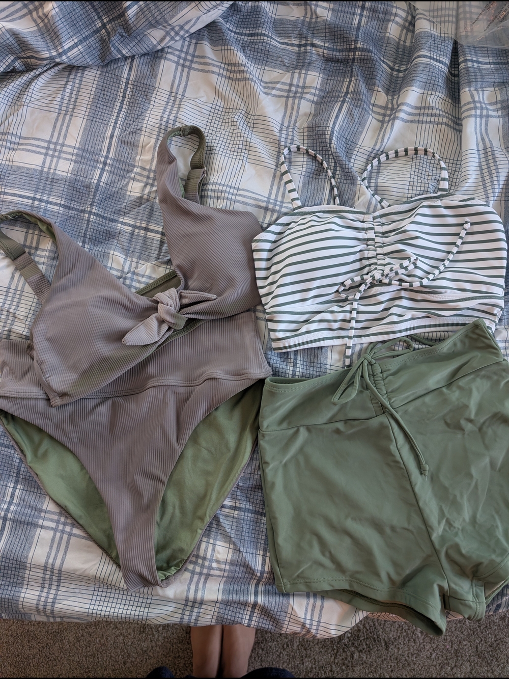 NEW Women's High Waisted Bikini Bundle | Swim Suit | Size Small